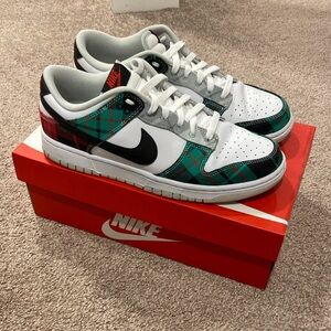 Plaid Nike Dunk Lows